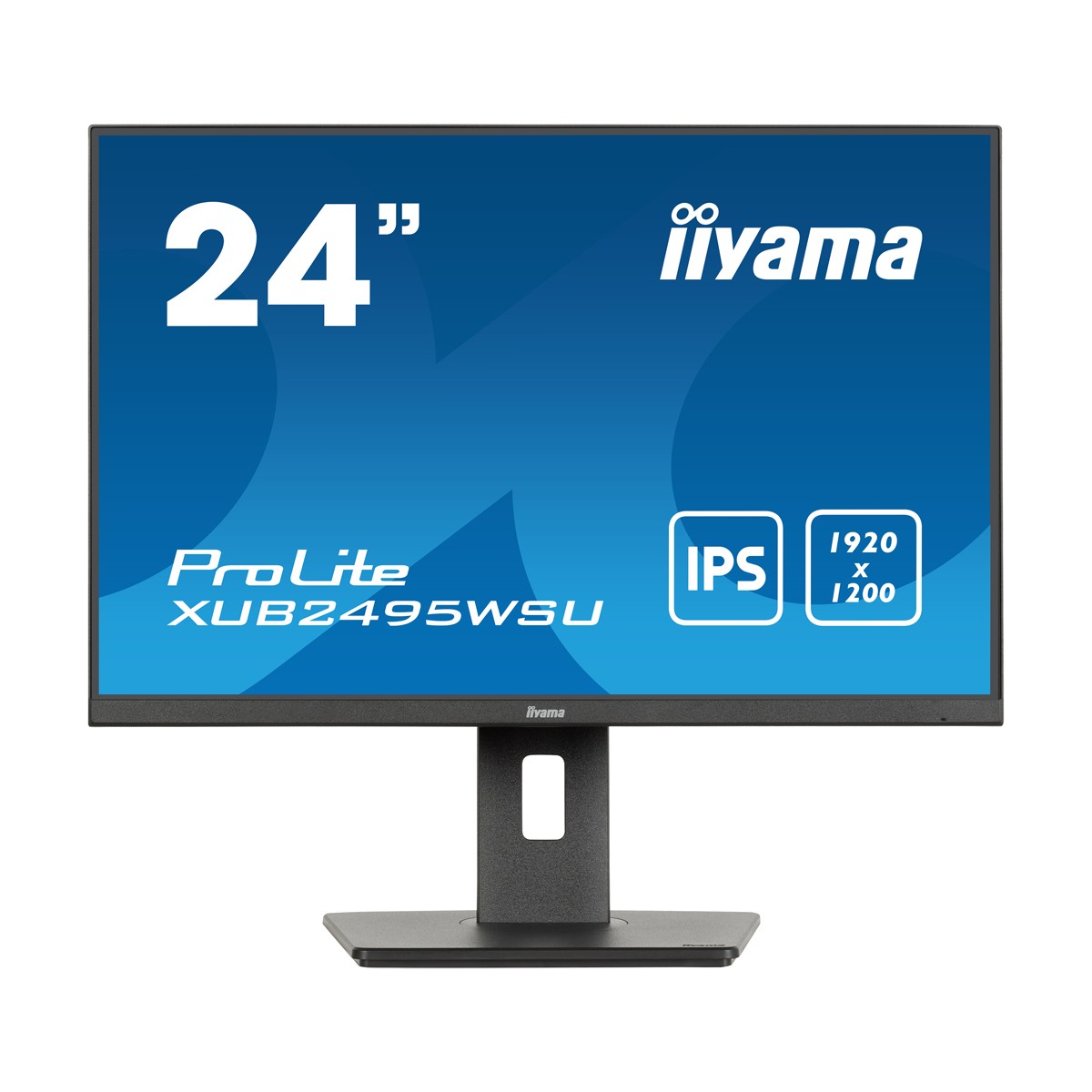 Iiyama ProLite XUB2495WSU-B7 Office Monitor 24" WUXGA IPS, 75Hz, HDMI, DisplayPort, USB-Hub