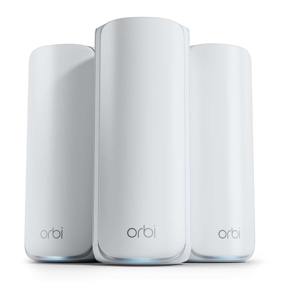 NETGEAR Orbi 770 Serie WiFi 7 Mesh-System 2er-Pack WLAN BE10800 Triband, 7x 2.5G LAN, 1x 2.5G WAN, Abdeckung bis zu 540 m²