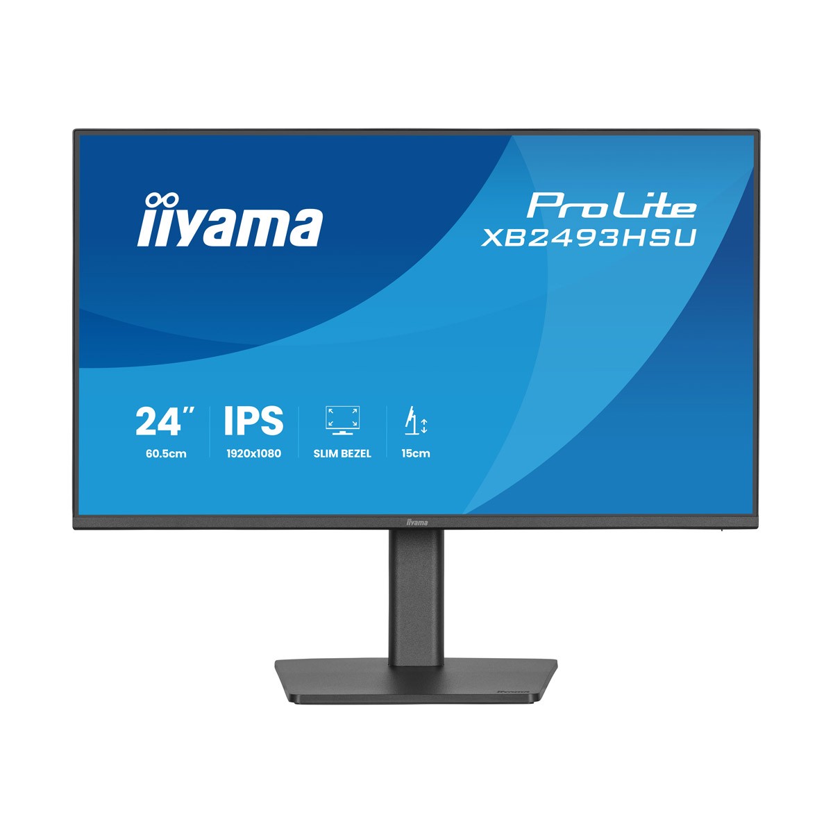 Iiyama ProLite XB2493HSU-B1 24" Full HD IPS, 120Hz, HDMI, DisplayPort, USB-Hub