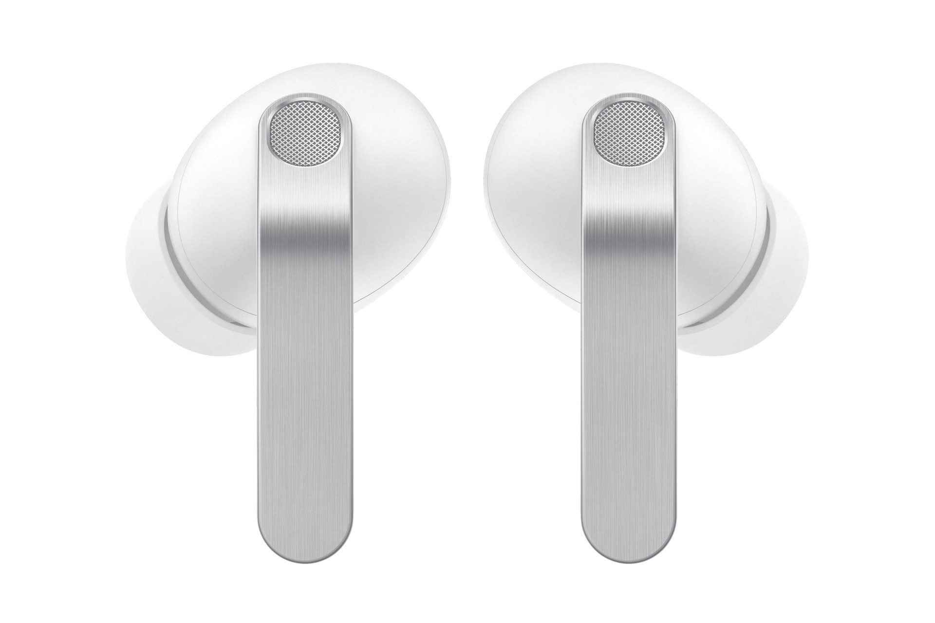 Samsung Galaxy Buds4 Pro SM-R640, White Adaptive ANC, Bis zu 7 Stunden Wiedergabezeit, 2-Wege-Lautsprecher, Modernes Design mit 
