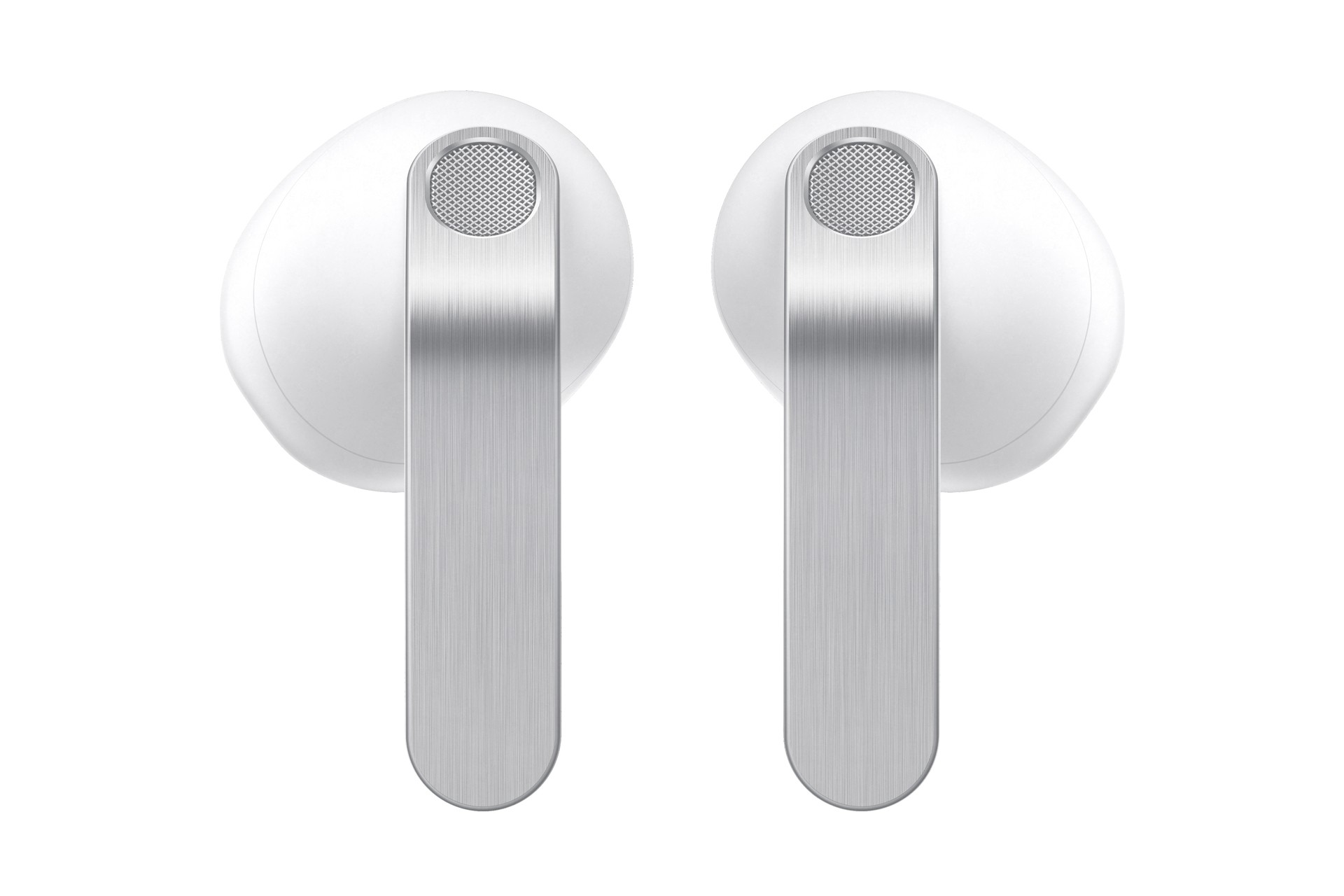 Samsung Galaxy Buds4 SM-R540, White Adaptive ANC, Bis zu 6 Stunden Wiedergabezeit, Klarer Klang mit spürbarer Tiefe dank 11-mm-L