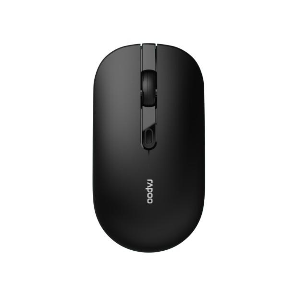 Rapoo Kabellose optische Maus "1530 Silent", Schwarz