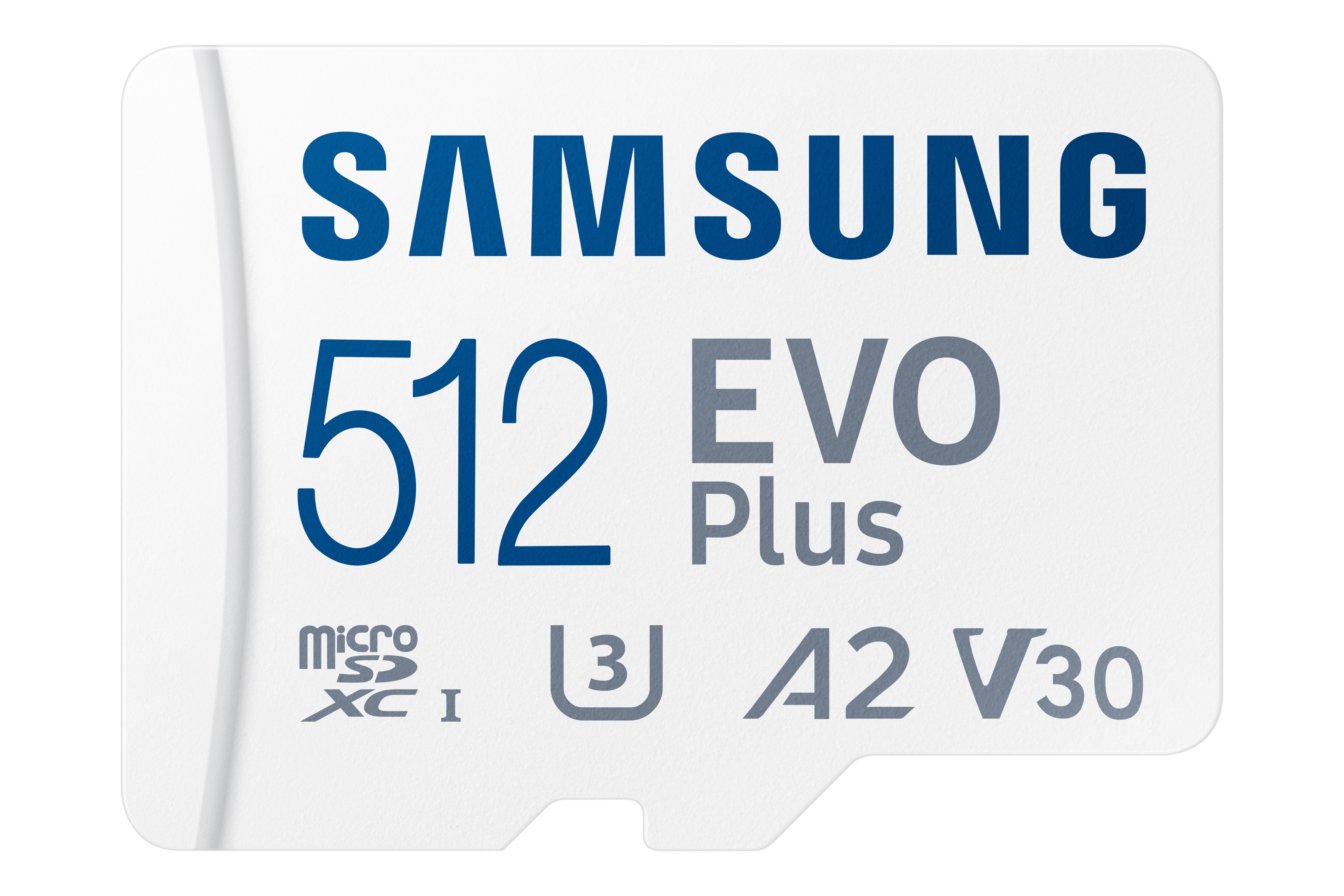 Samsung EVO Plus MicroSDXC-Speicherkarte 512 GB Transfergeschwindigkeiten von bis zu 130 MB/s