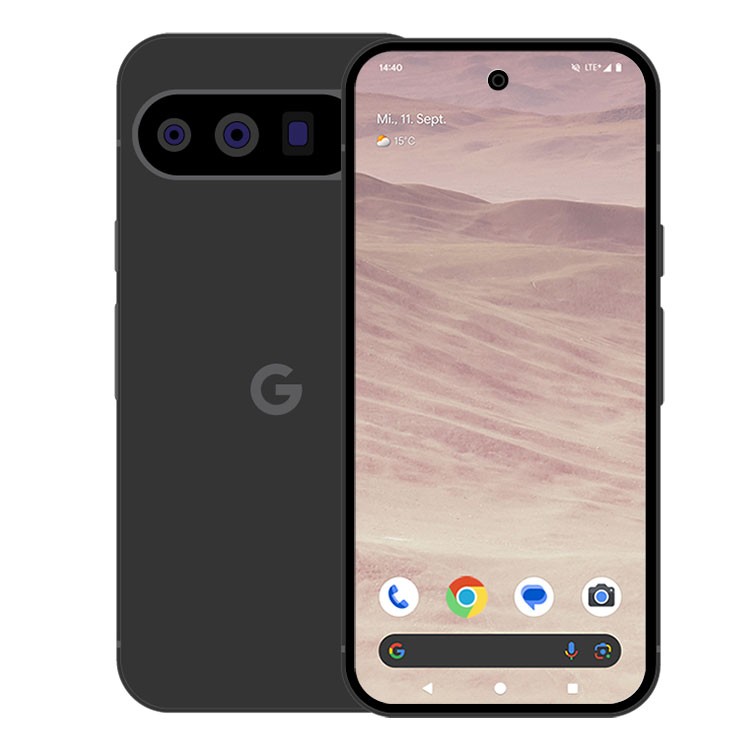 Google Pixel 9 Pro XL 512GB Obsidian 17,1cm (6,7") LTPO-OLED Display, Android 14 / Pixel UI, 50MP Triple-Kamera