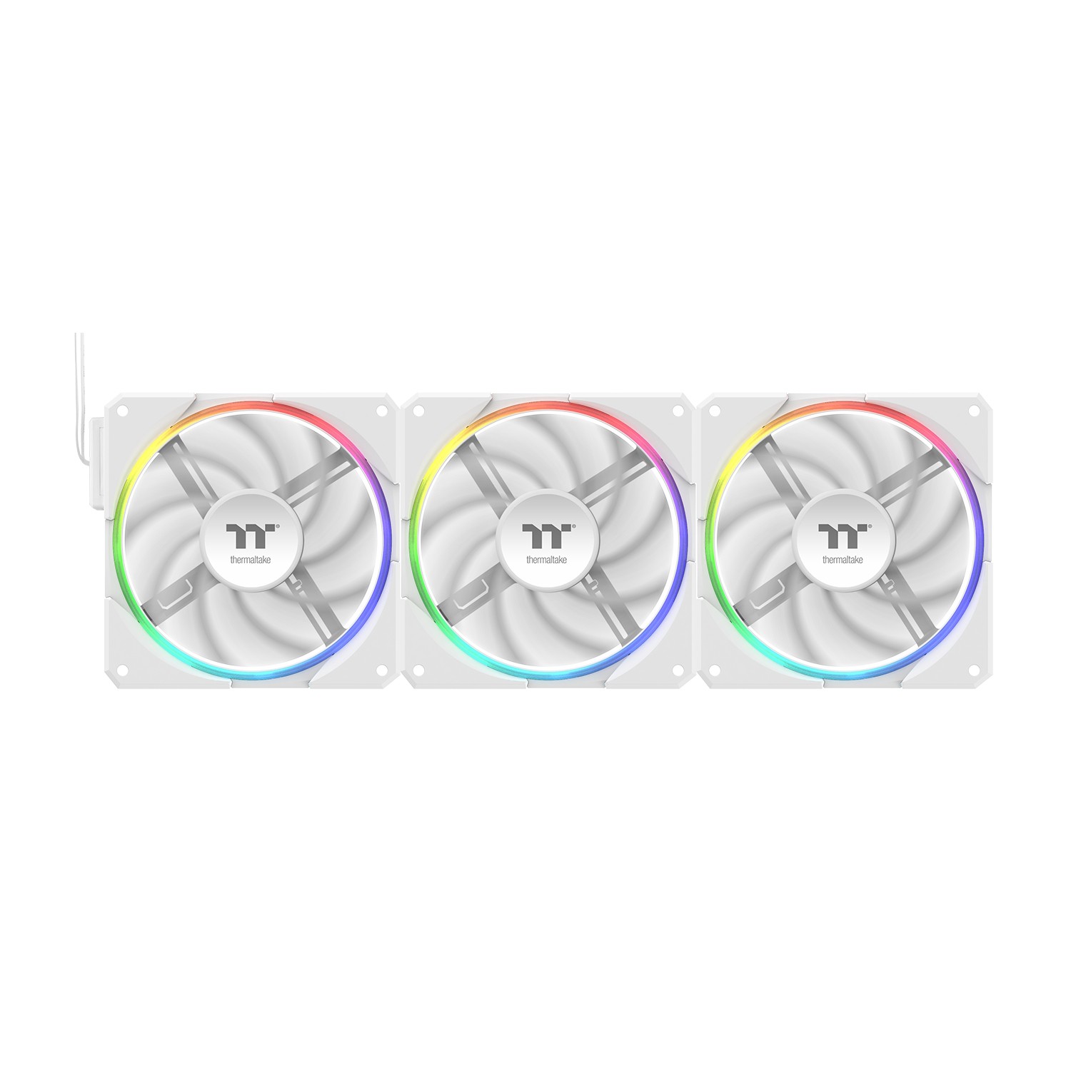 Thermaltake TS120 EX RGB White 3er-Pack | Gehäuselüfter