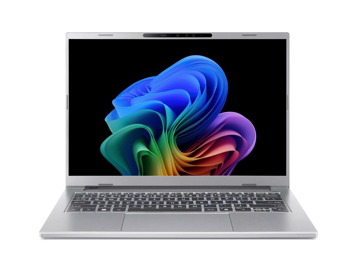 Acer Aspire 14 AI OLED (A14-53M-58AQ) Copilot+ PC 14,0" WUXGA, OLED, Intel Ultra 5-226V (40 TOPS), 16GB RAM, 512GB SSD, Windows 