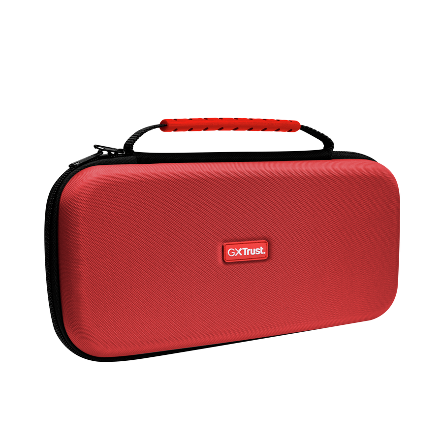 Trust GXT1251RB Hardcase für Nintendo Switch 2 Hartschalenetui für optimalen Schutz, rot-blau