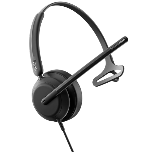 Epos IMPACT 730, Mono-Headset, Kabelgebunden 3 digitale Mikrofone, Super-Wideband-Technologie