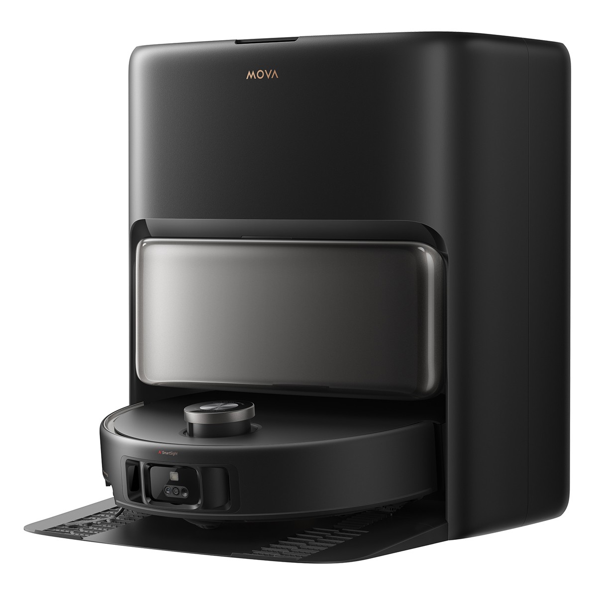 Mova V50 Ultra Complete Schwarz Saug-Wisch-Roboter mit Reinigungsstation