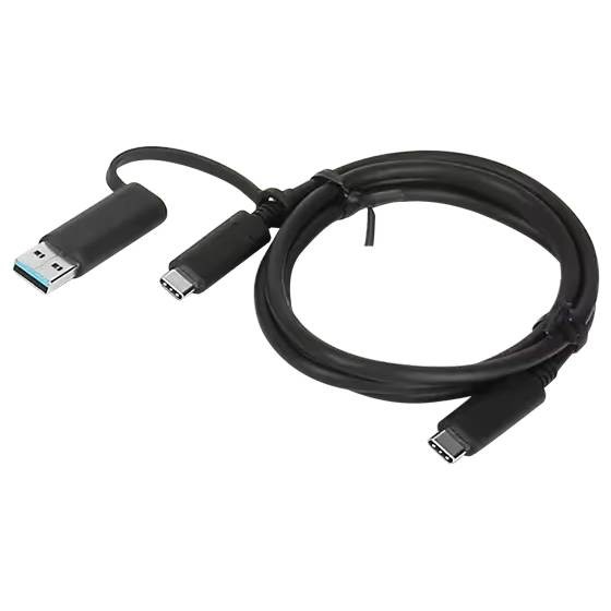 Lenovo Hybrid USB-C with USB-A Cable