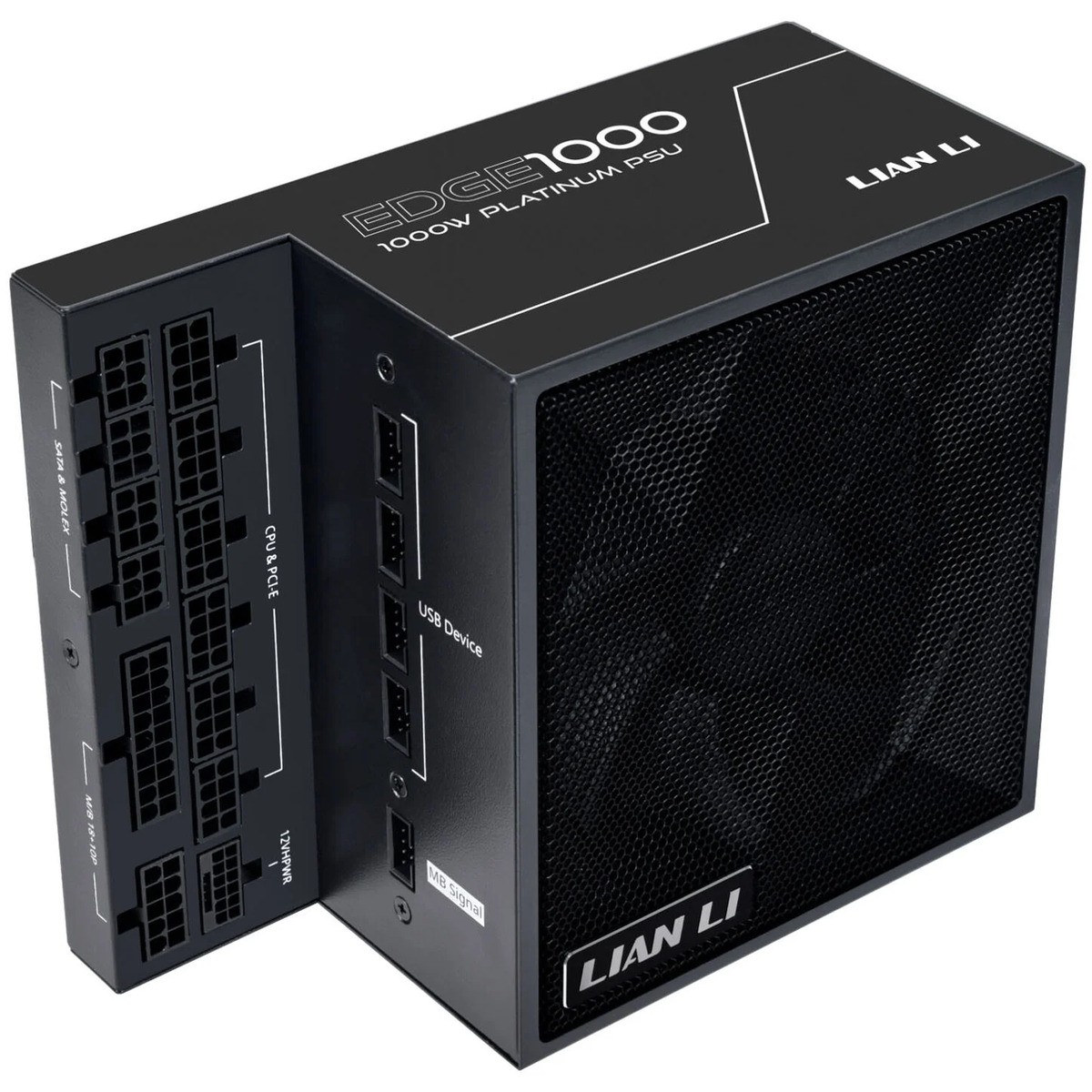 Lian Li EDGE PLATINUM 1000W ATX 3.1 schwarz | PC-Netzteil