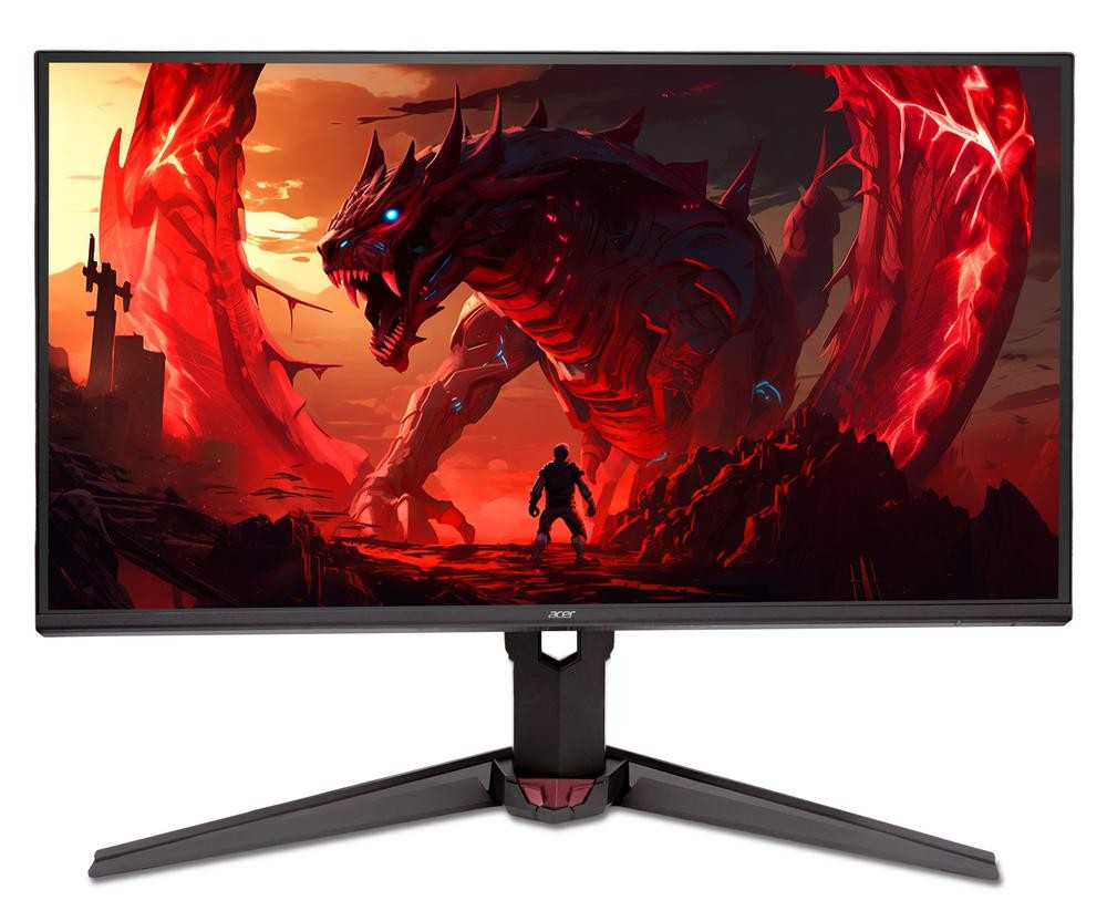 Acer Nitro XV0 (XV270UF3bmiiprx) 27,0" QHD Gaming Monitor 68,6 cm (27,0 Zoll), IPS, 320Hz, 90% DCI-P3, 2x HDMI (2.1), DP (1.4), 