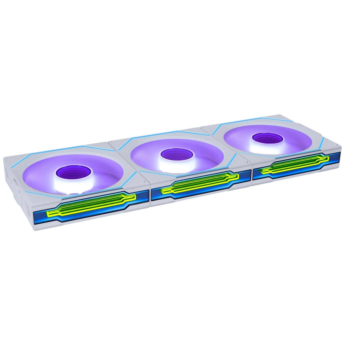 Lian Li UNI FAN SL-INF120 ARGB Wireless Reverse Blade White 3er-Pack | Gehäuselüfter