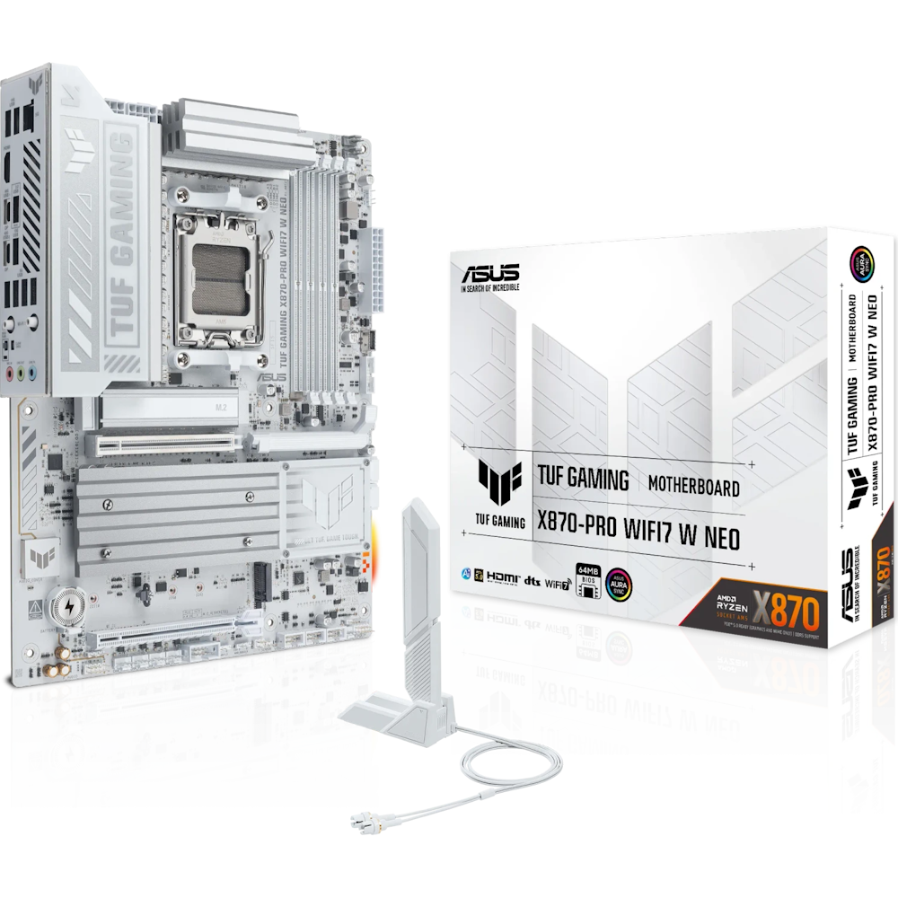 ASUS TUF Gaming X870-PRO WIFI7 W NEO Mainboard Sockel AM5