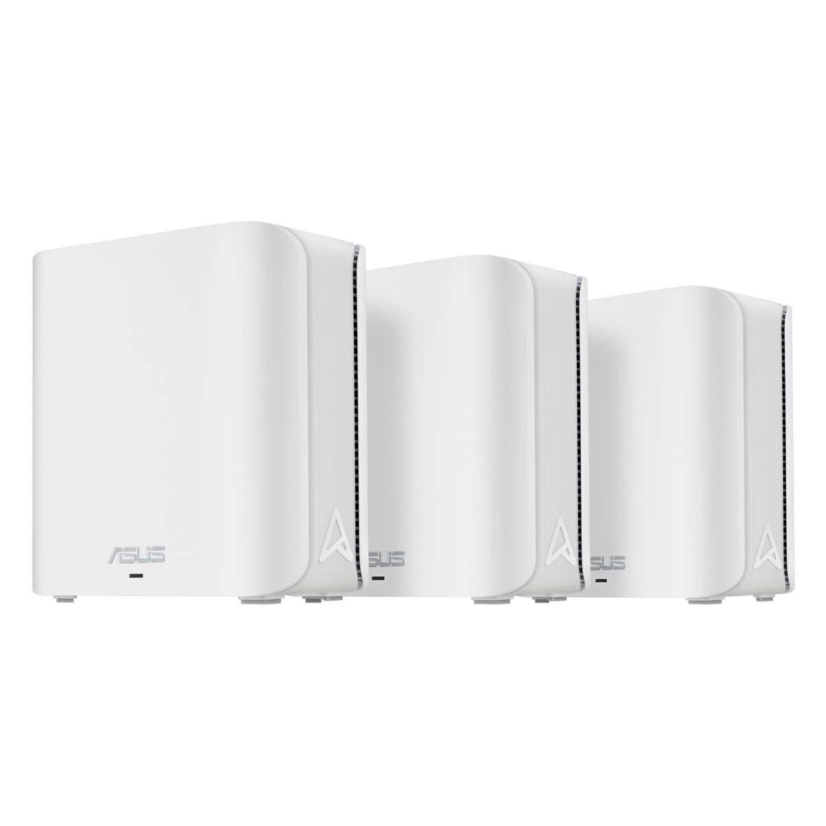 ASUS ZenWiFi BD4 WiFi 7 Mesh System 3er-Pack Weiß WLAN BE3600 Dualband, 2x 2.5G WAN/LAN (pro Einheit), Abdeckung bis zu 603 m²