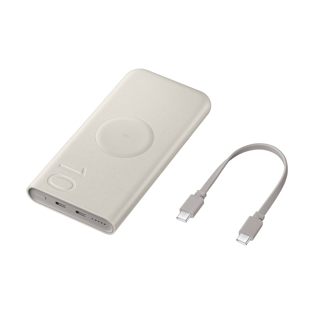 Samsung Induktive Powerbank 10.000 mAh 25 Watt, Beige