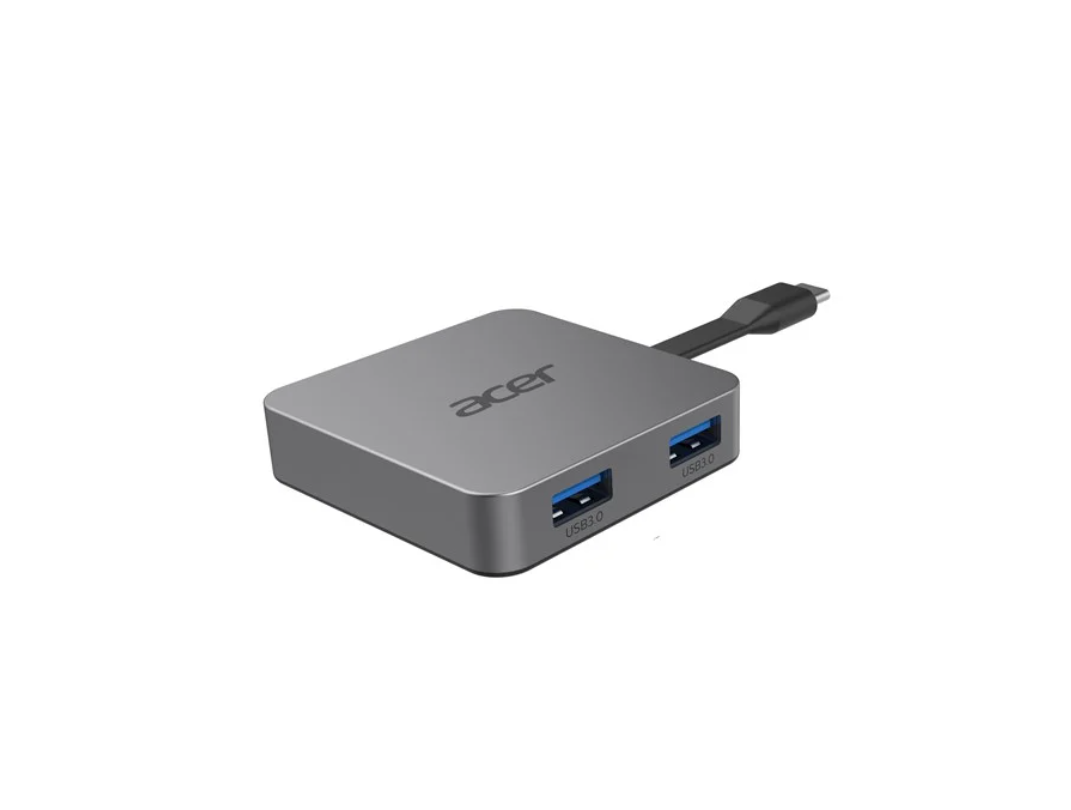 Acer 4 in1 Type C dongle: 1 x HDMI + 2 x USB3.2 + 1 x USB C
