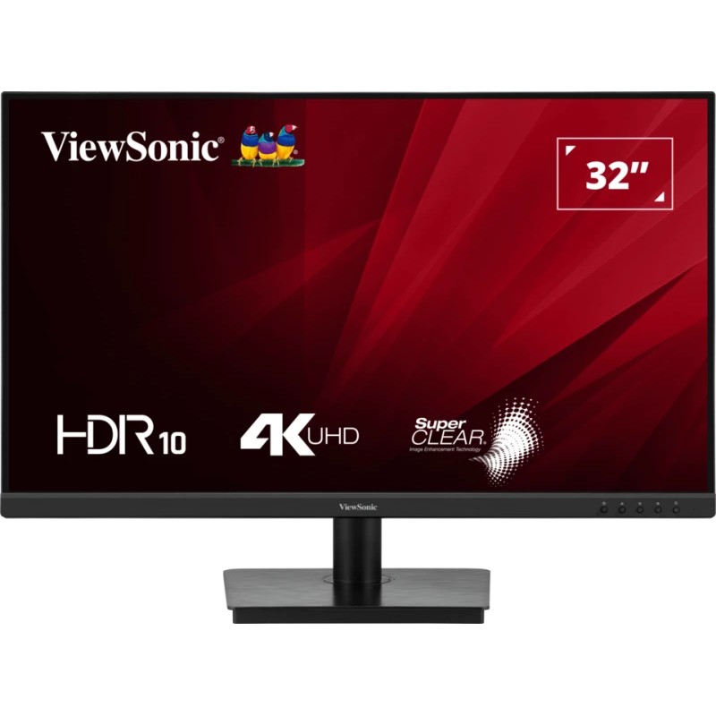 ViewSonic VA3208-4K-HD Monitor 31,5 cm (32 Zoll), 4K-UHD, 16:9, 4ms, IPS, 300cd/m², 60 Hz, HDR 10