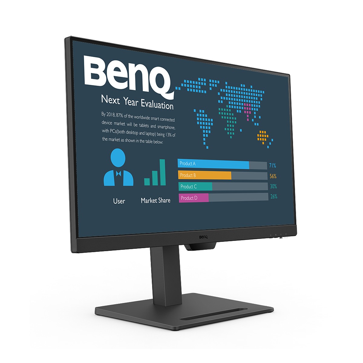 BenQ BL2790T Monitor 68,58 cm (27 Zoll) Full HD, IPS, 5ms, 100Hz, HDMI, DisplayPort