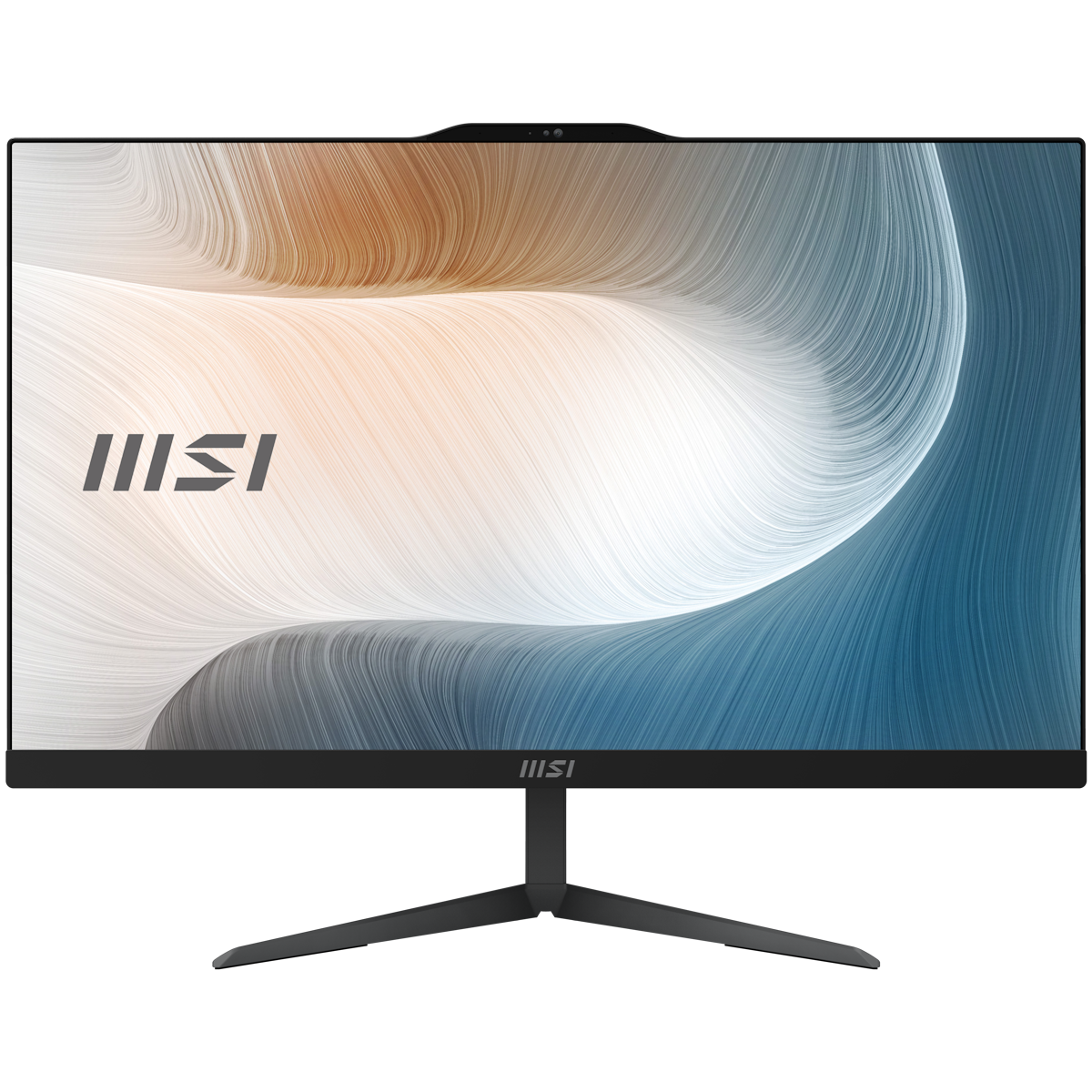 MSI Modern AM242 12M-1629XDE All-in-One schwarz 23.8" (60,5cm) FHD Display, Intel Core i3-1215U, 8GB RAM, 256GB M.2 SSD, Intel G