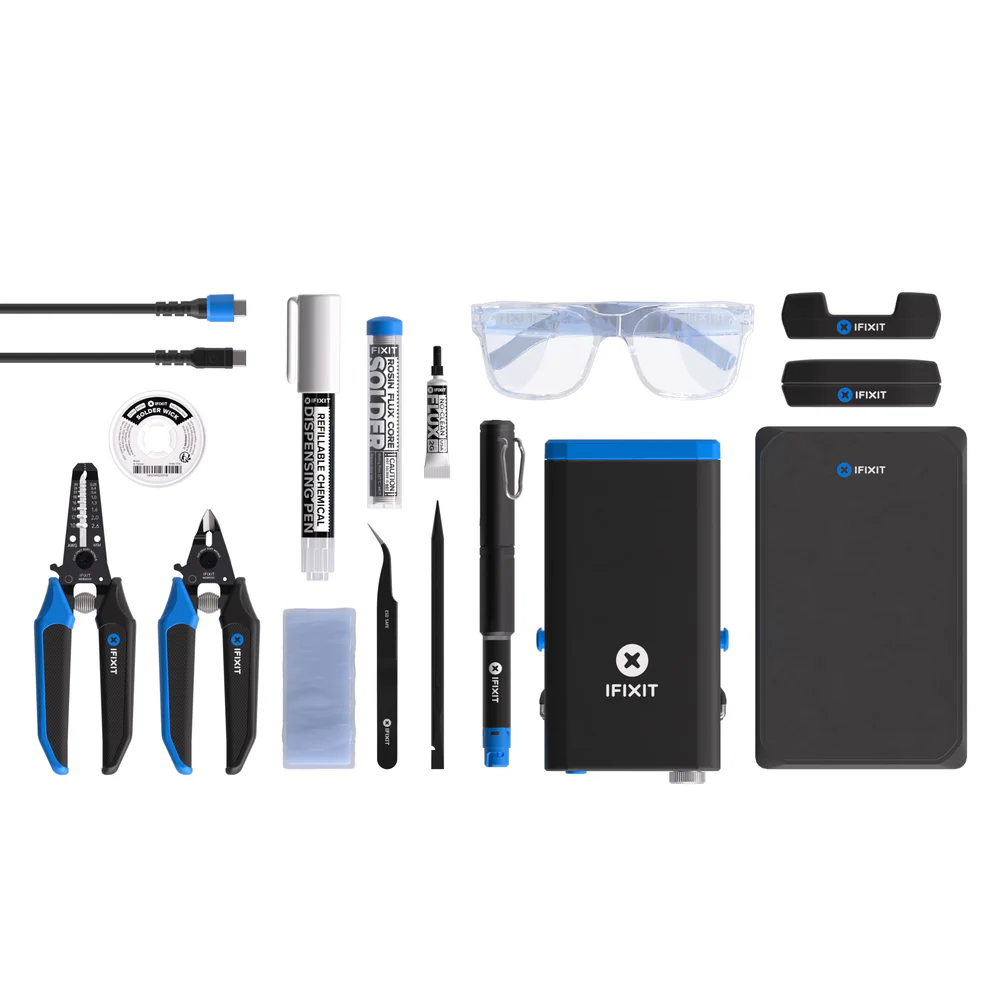 iFixit FixHub Soldering Toolkit Das komplette Löt-Set für alle Projekte, U.a. Powerstation, Intelligenter Lötkolben