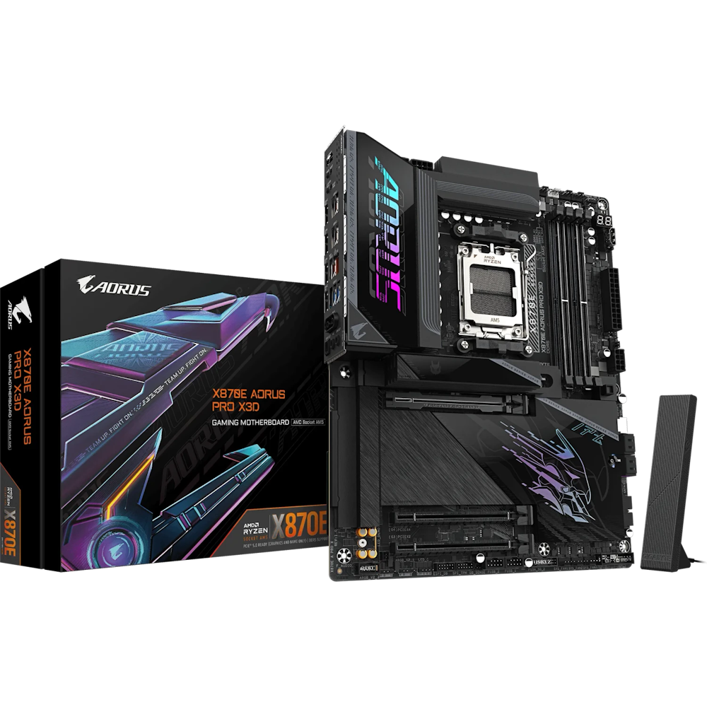 GIGABYTE X870E AORUS Pro X3D Mainboard Sockel AM5