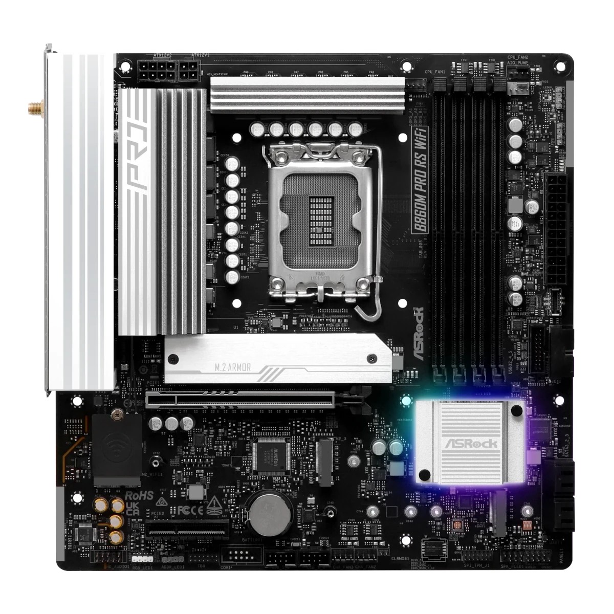 ASRock B860M Pro RS WiFi Mainboard