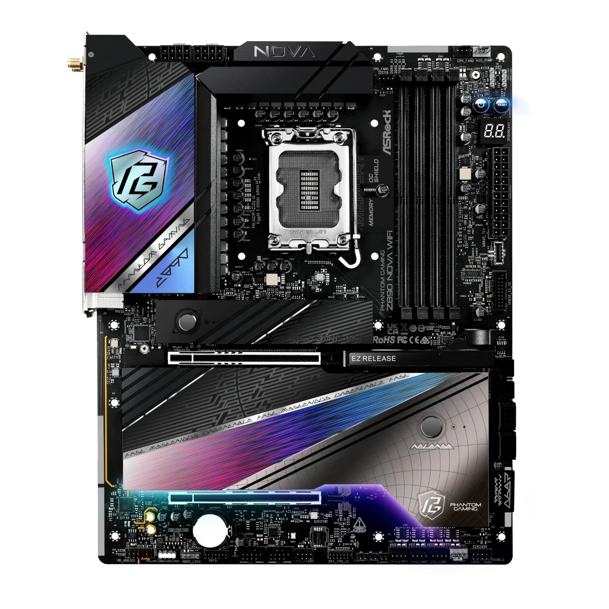 ASRock Phantom Gaming Z890 Nova WiFi Mainboard