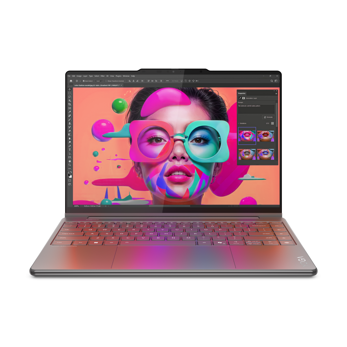 Lenovo Yoga 9 2-in-1 83LC001VGE - 14" WQUXGA , Intel® Core™ Ultra 7 258V 32GB RAM, 1TB SSD, Windows 11 Home
