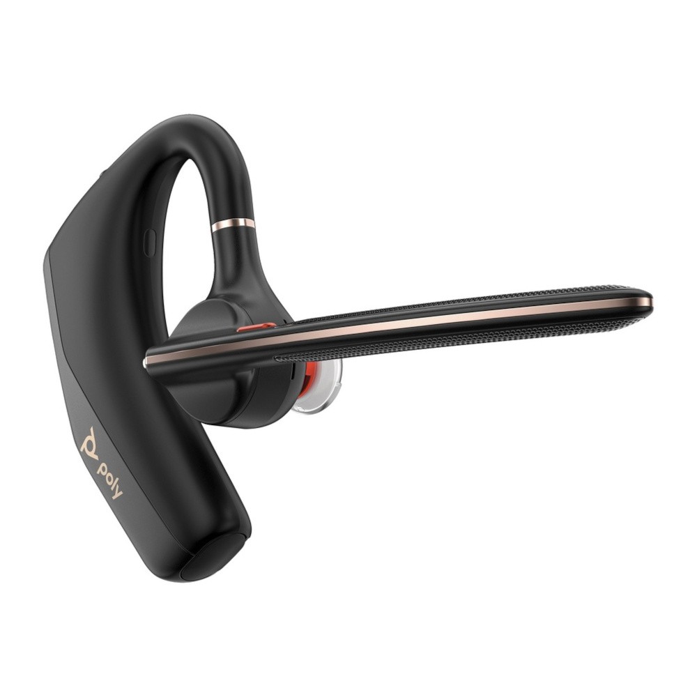Poly Bluetooth Headset Voyager Legend 50-M UC Teams zertifiziert 4 Mikrofone mit Rauschunterdrückung, AI-unterstützte Geräuschun