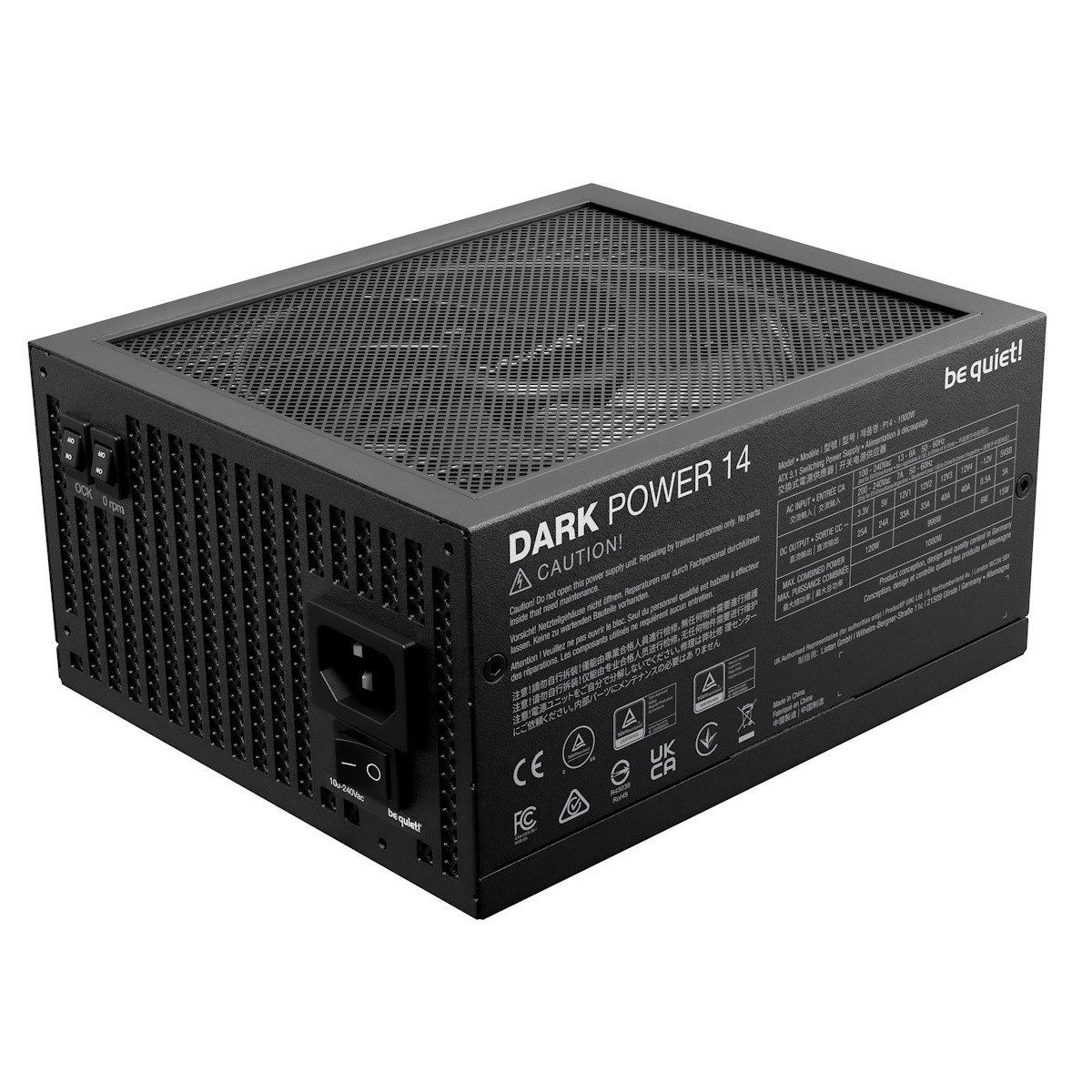 be quiet! DARK POWER 14 1000W | PC-Netzteil