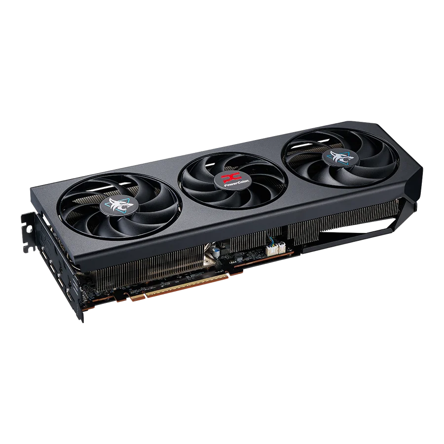 Powercolor Radeon RX 9070XT Hellhound OC 16GB - 16GB GDDR6, 1x HDMI, 3x DP