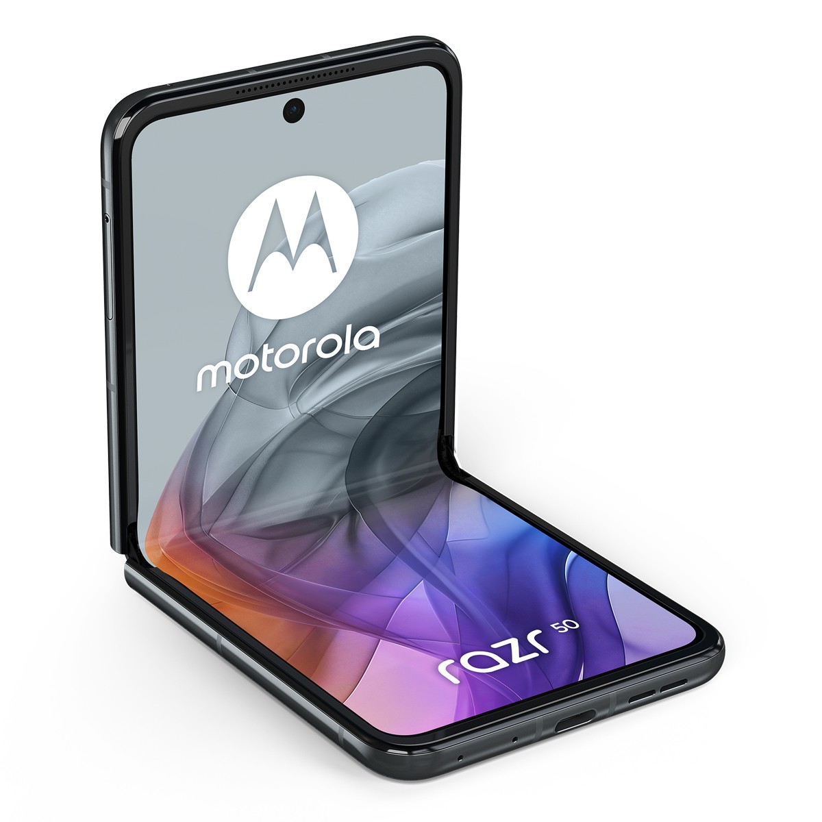 Motorola Razr 50 256GB Koala Grey 17,5cm (6,9") OLED Display, Android 14, Dual-Kamera, Faltbar