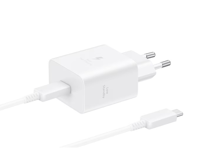 Samsung Schnellladegerät 45W Power Adapter EP-T4511, USB Type-C incl. USB Type-C auf USB Type-C Kabel