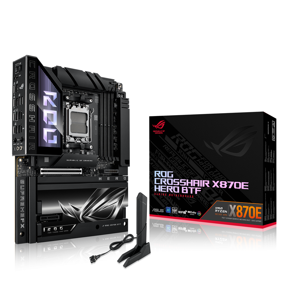 ASUS ROG CROSSHAIR X870E Hero BTF Mainboard Sockel AM5