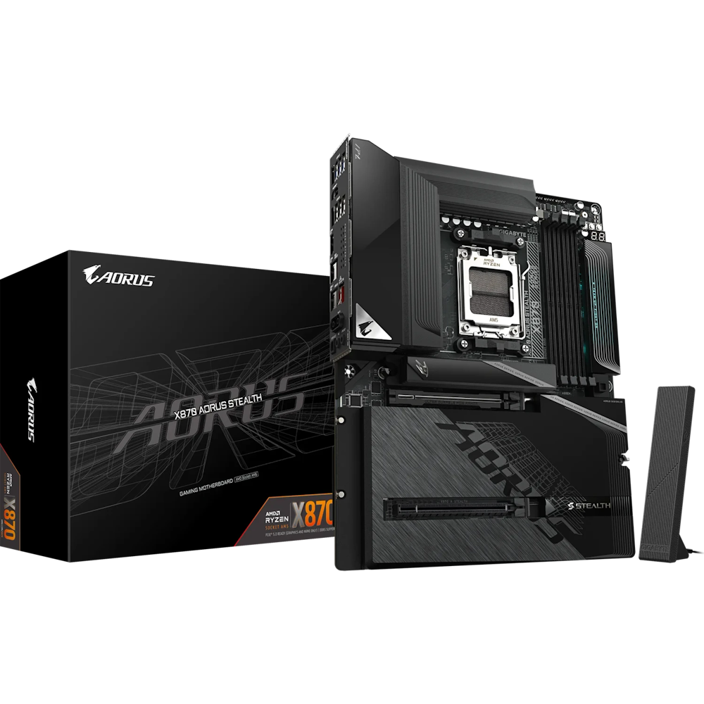 GIGABYTE X870 AORUS Stealth Mainboard Sockel AM5