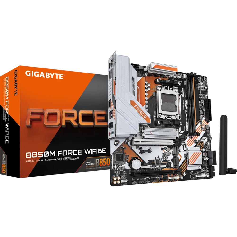 GIGABYTE B850M Force WIFI6E Mainboard Sockel AM5
