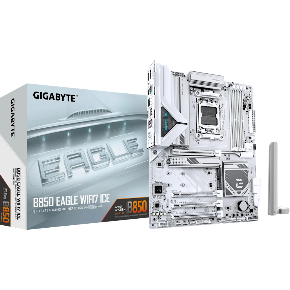 GIGABYTE B850 EAGLE WIFI7 ICE Mainboard Sockel AM5