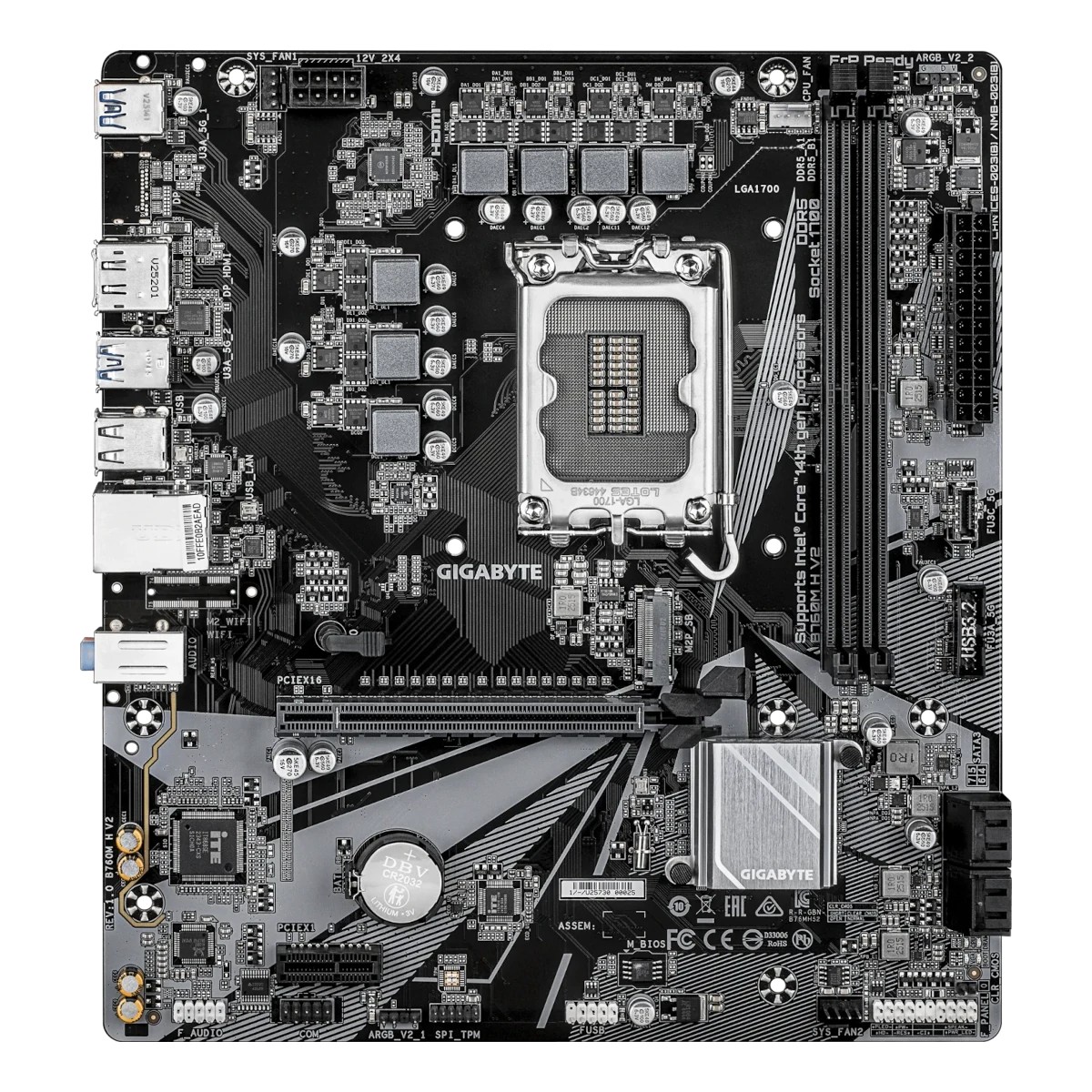 GIGABYTE B760M H V2 Mainboard