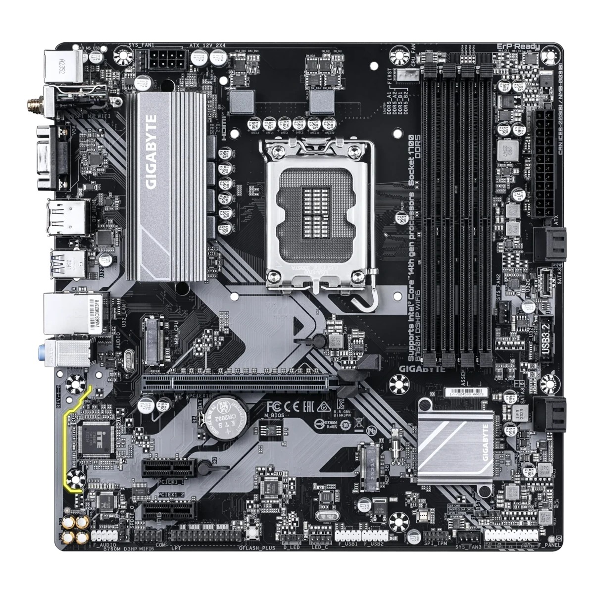 GIGABYTE B760M D3HP WIFI6 Mainboard