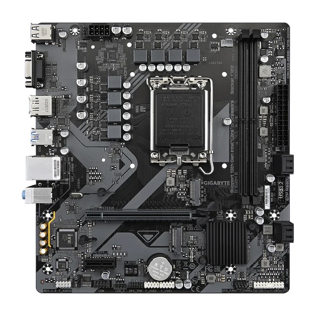 GIGABYTE B760M E Mainboard