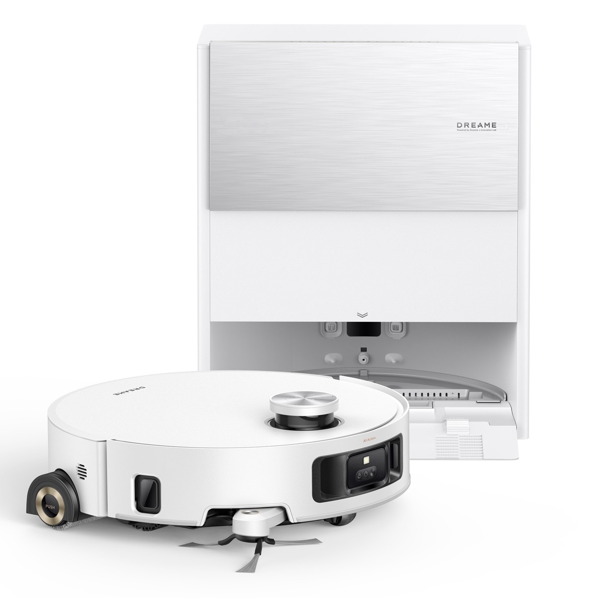 Dreame Aqua10 Roller Weiß Saug-Wisch-Roboter mit Reinigungsstation