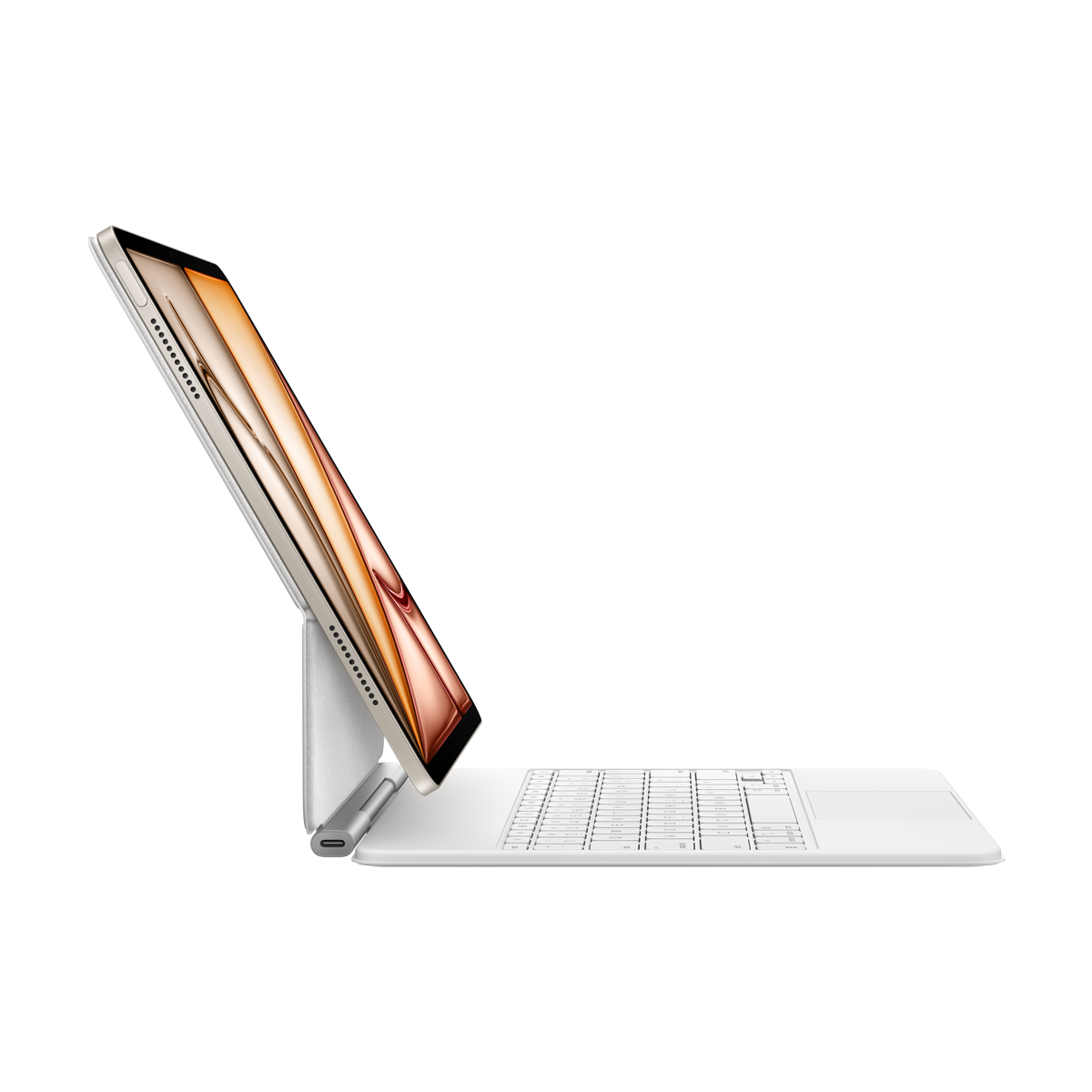 Apple Magic Keyboard iPad Air 13 M3 weiß deutsch