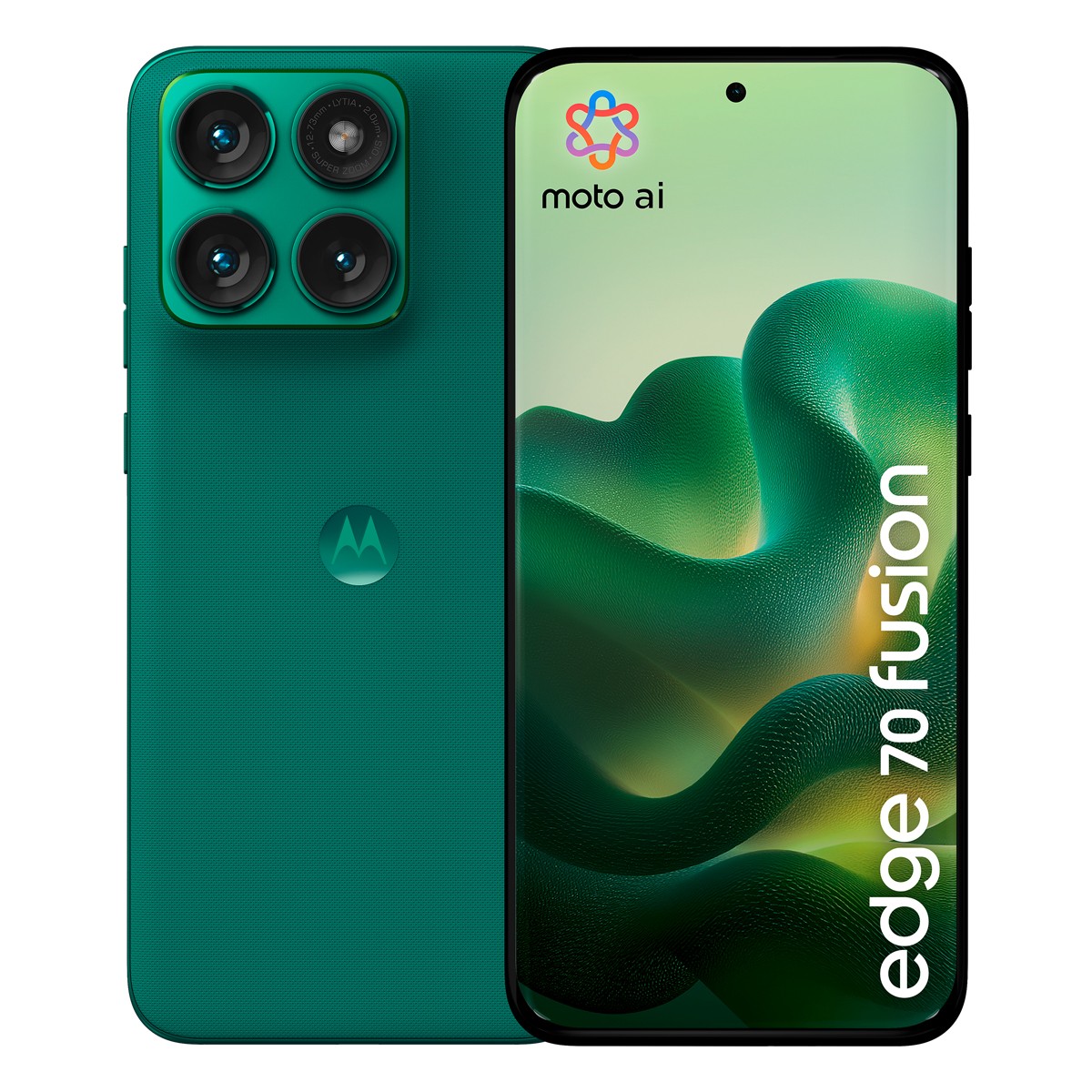 Motorola Edge 70 Fusion 256GB Sporting Green 17,22cm (6,78") OLED Display, Android 16, 50MP Dual-Kamera