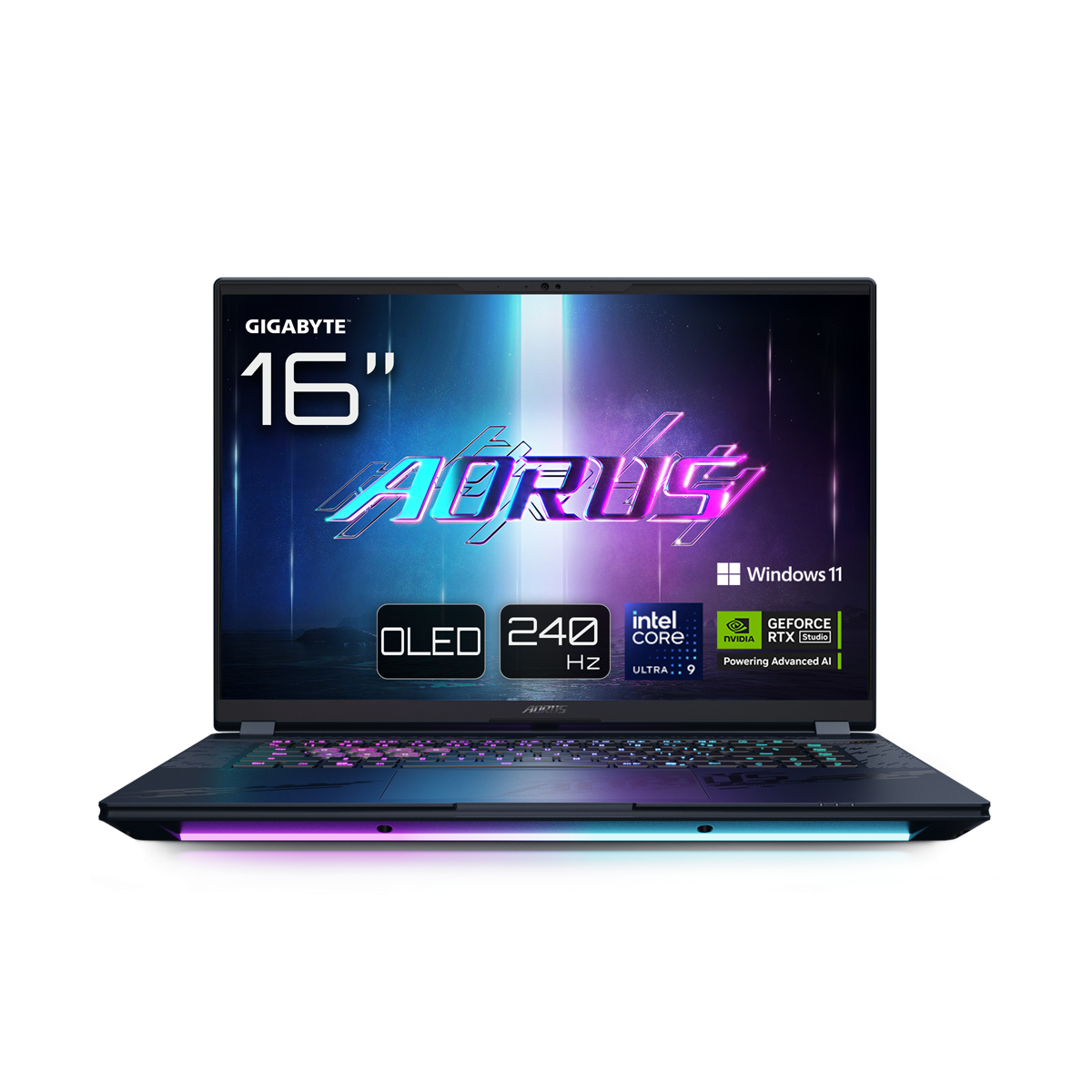 GIGABYTE AORUS MASTER 16 BYHC5DEE65SP - 16" QHD+ OLED 240 Hz Display, Intel Core Ultra 9 275HX, 32GB RAM, 2TB SSD, NVIDIA GeForc