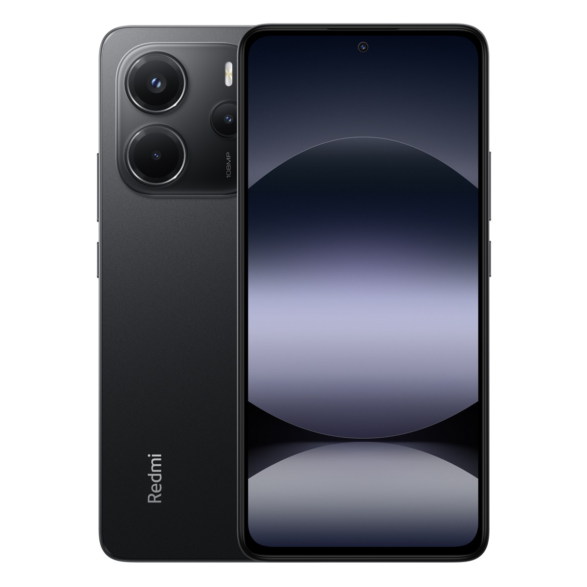Xiaomi Redmi Note 14 8GB+256GB Midnight Black 16,94cm (6,67") AMOLED Display, Xiaomi HyperOS (basiert auf Android 14), 108MP Tri
