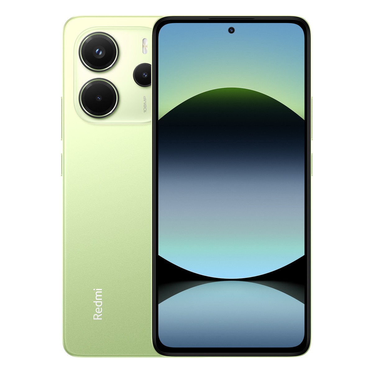Xiaomi Redmi Note 14 8GB+256GB Lime Green 16,94cm (6,67") AMOLED Display, Xiaomi HyperOS (basiert auf Android 14), 108MP Triple-