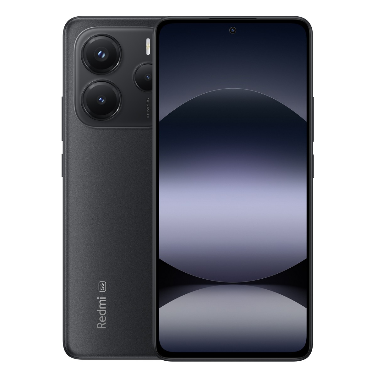 Xiaomi Redmi Note 14 5G 8GB+256GB Midnight Black 16,94cm (6,67") AMOLED Display, Xiaomi HyperOS (basiert auf Android 14), 108MP 