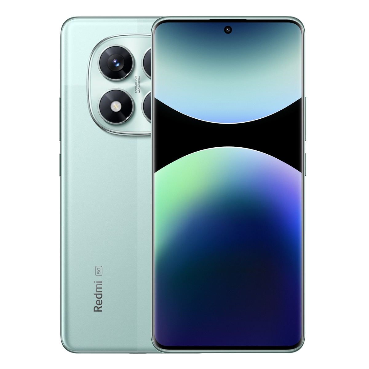 Xiaomi Redmi Note 14 Pro 5G 8GB+256GB Coral Green 16,94cm (6,67") AMOLED Display, Xiaomi HyperOS (basiert auf Android 14), 200MP