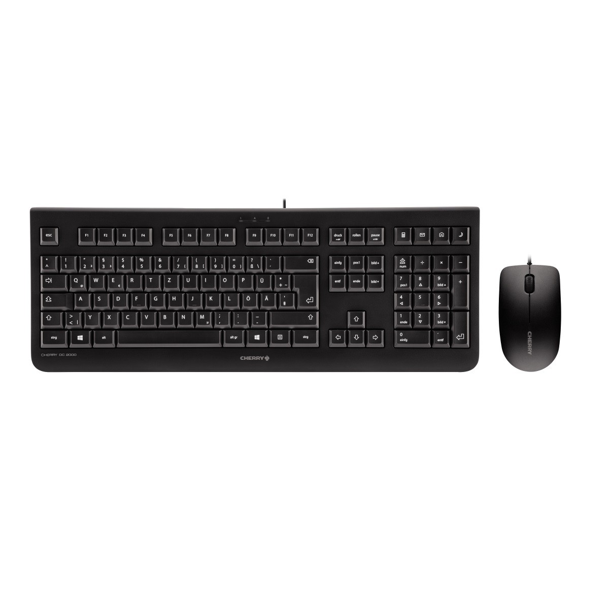 CHERRY DC 2000 Desktop-Set, schwarz, kabelgebunden